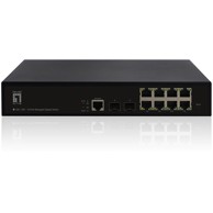 LEVELONE Mrežni preklopnik GEL-1061, 8x GE + 2x GSFP, 19"